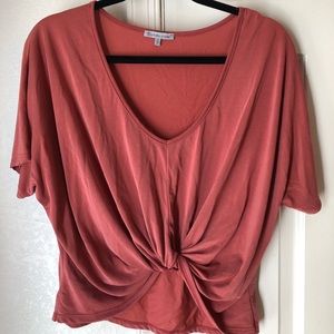 Charlotte Russe peach top